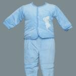 Baby Sky Blue Teddy Suit Set