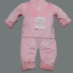 Baby Girl Pink Heart Sweater & Pants Set