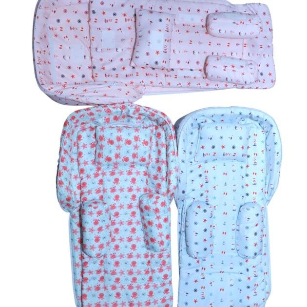 Cozy Travel Nest — Multi‑Print Baby Lounger (Blue / Pink / Mint)