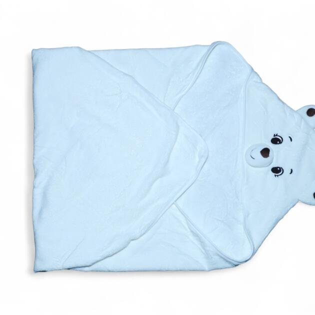 Hooded Baby Blankets — Assorted Animal & Floral Prints #10