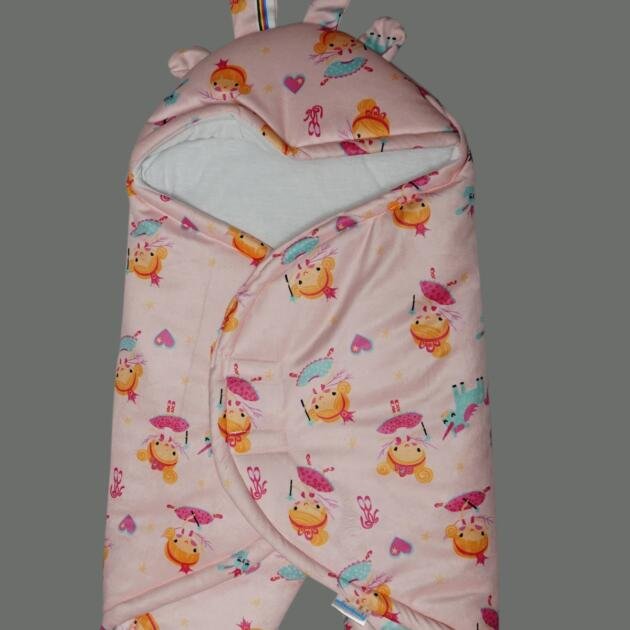 Velcro Nest Wrap — Blue / Pink / Mint